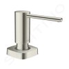 Hansgrohe 40468800 - Dávkovač mycích prostředků A71, 500 ml, nerezová ocel