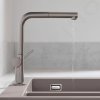 Hansgrohe 72808800 - Dřezová baterie Talis s výsuvnou koncovkou, vzhled nerezu