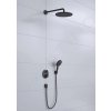 Hansgrohe 27961670 - Sprchový set 280, s termostatem Ecostat S pod omítku, matná černá