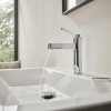 Hansgrohe 76010000 - Umyvadlová baterie 100, výpustí Push-Open, EcoSmart, chrom