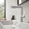 Hansgrohe 76063000 - Umyvadlová baterie, s výpustí Push-Open a výsuvnou sprškou, EcoSmart, chrom