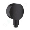 Hansgrohe 26453670 - Sprchové kolínko S se zpětným ventilem, matná černá