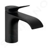 Hansgrohe 75013670 - Umyvadlový ventil, EcoSmart, matná černá