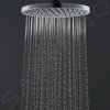 Hansgrohe 26277670 - Hlavová sprcha, průměr 20 cm, EcoSmart, matná černá