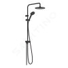 Hansgrohe 26272670 - Sprchový set Showerpipe 200 Reno, matná černá