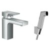 Hansgrohe 71216000 - Umyvadlová baterie s ruční sprchou Bidette, chrom