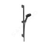 Hansgrohe 24160670 - Set sprchové hlavice, 3 proudy, tyče 67 cm a hadice, matná černá