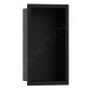 Hansgrohe 56092670 - Výklenek do stěny s rámem, 30x15x7 cm, matná černá
