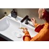 Hansgrohe 73020670 - Umyvadlová baterie s výpustí Push-Open, CoolStart, EcoSmart, matná černá