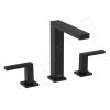 Hansgrohe 73030670 - Umyvadlová baterie s výpustí Push-Open, 3-otvorová instalace, EcoSmart, matná černá