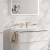 Hansgrohe 73040140 - Umyvadlová baterie s výpustí Push-Open, CoolStart, EcoSmart, kartáčovaný bronz
