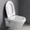 Geberit 110.302.00.5 NB7 - Set předstěnové instalace, klozetu a sedátka Villeroy & Boch, tlačítka Sigma20, DirectFlush, SoftClose, CeramicPlus, matný chrom/chrom