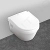 Geberit 110.302.00.5 NB1 - Modul pro závěsné WC s tlačítkem Sigma01, alpská bílá + Villeroy Boch - WC a sedátko, DirectFlush, SoftClose, CeramicPlus