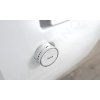 Geberit 110.302.00.5 NT3 - Modul pro závěsné WC s tlačítkem Sigma01, matný chrom + Tece One - sprchovací toaleta a sedátko, Rimless, SoftClose