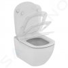 Geberit 110.302.00.5 NU7 - Modul pro závěsné WC s tlačítkem Sigma30, matný chrom/chrom + Ideal Standard Tesi - WC a sedátko, Aquablade, SoftClose