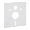 Geberit 110.302.00.5 NH1 - Modul pro závěsné WC s tlačítkem Sigma01, alpská bílá + Duravit D-Code - WC a sedátko, Rimless, SoftClose