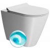 KUBE X WC mísa stojící, Swirlflush, 36x55cm, spodní/zadní odpad, bílá dual-mat obrázek č.: 1