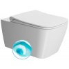 NUBES závěsná WC mísa, Swirlflush, 35x55cm, bílá dual-mat obrázek č.: 1