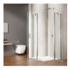 LORO čtvercový sprchový kout 800x800 mm, rohový vstup
