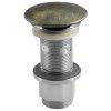 Umyvadlová výpust 5/4“, click-clack, betonová zátka, 10-80mm, zlato