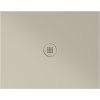 Keramická sprchová vanička; obdélník 90x70x2cm; creta mat