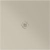 Keramická sprchová vanička; čtverec 90x90x2cm; creta mat