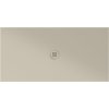 Keramická sprchová vanička; obdélník 140x70x2cm; creta mat