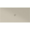 Keramická sprchová vanička; obdélník 160x80x2cm; creta mat