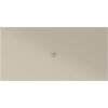 Keramická sprchová vanička, obdélník 200x100x2cm, creta mat
