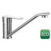 BARON ECO 3,8 l/min, stojánková dřezová baterie, 186mm, otočné ramínko, chrom