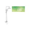 Novaservis Metalia Eco +  SETECO/57,0 - sprchový pákový úsporný set s horní sprchou a ruční sprchou  - 10,5 / 7,1 litru/min obrázek č.: 2