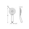 Tres 29974901 Masážní sprcha 5 funkcí obrázek č.: 2