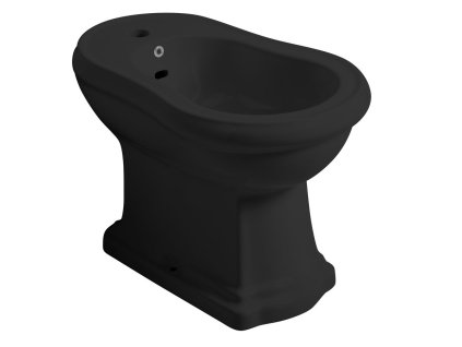 RETRO bidet stojící 38,5x60cm, černá mat