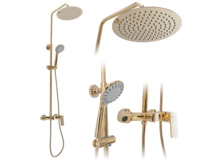 Sprchová sada REA ROGER - zlatá