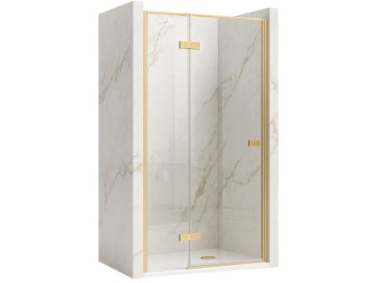 Sprchové dveře Rea Atlas 100 Brush Gold (Varianta vlevo)