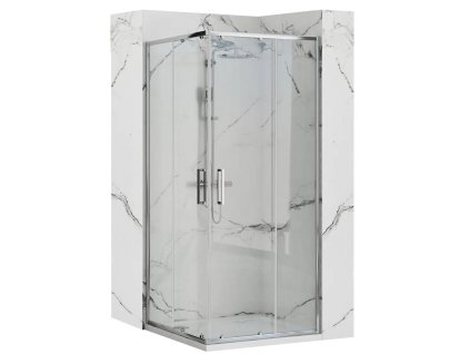 Sprchový kout REA PUNTO 90x90 (Varianta Bez sprchové vaničky)