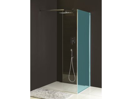 MODULAR SHOWER pevný panel k instalaci na stěnu modulu MS2, 800 mm, pravý