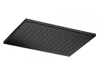 Sanjet BLACK E044082B | Sprcha obdélník 40x25 cm, mosaz