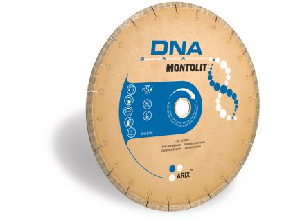 Montolit SCX180 | Celoobvodový diamantový kotouč DNA