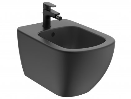 Ideal Standard Tesi T3552V3 | Závěsný bidet 36x53 cm černá