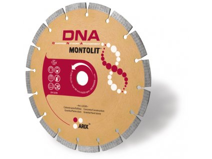 Montolit LX115 | Segmentový diamantový kotouč DNA 115 mm