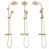 Sprchová sada REA BLISS - zlatá + termostat