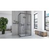 Sprchový kout REA City 80x100 Black (Varianta Bez sprchové vaničky)