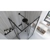 Sprchový kout REA City 80x100 Black (Varianta Bez sprchové vaničky)
