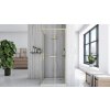 Sprchový kout REA City 80x80 Gold Brush (Varianta Bez sprchové vaničky)