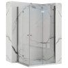 Skladací sprchový kout REA FOLD N2 (Varianta 80 x 80 cm)