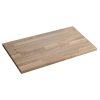 WOODY deska 756x28x463mm, masiv přírodní dub