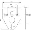 Alcaplast Renovmodul AM101:1120.SET.1 technický nákres 4