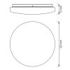 Koupelnové stropní svítidlo, ø 325mm, 1800lm, 24W, 4000K, IP44