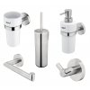 Nimco UNIX NEREZ | Set koupelnových doplňků, nerez ocel